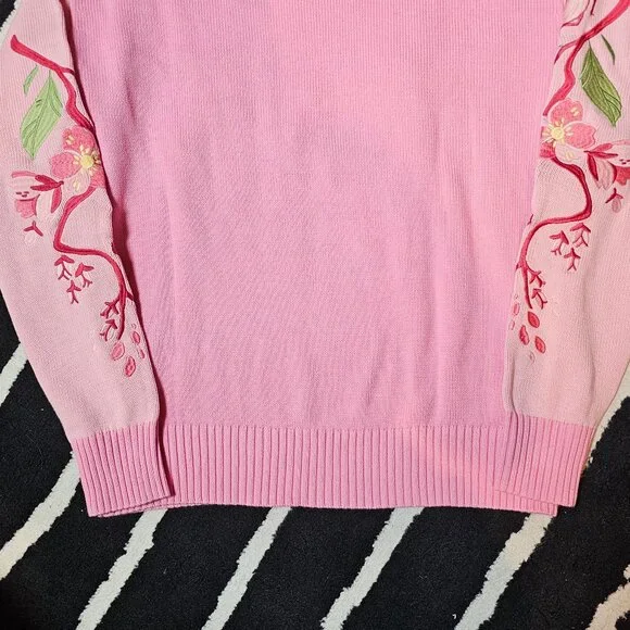 Morningwitch Morning Witch Sakura Cherry Blossom Sweater - Picture 8 of 9